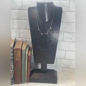 925 AV Sterling Silver LOVE Choker Necklace